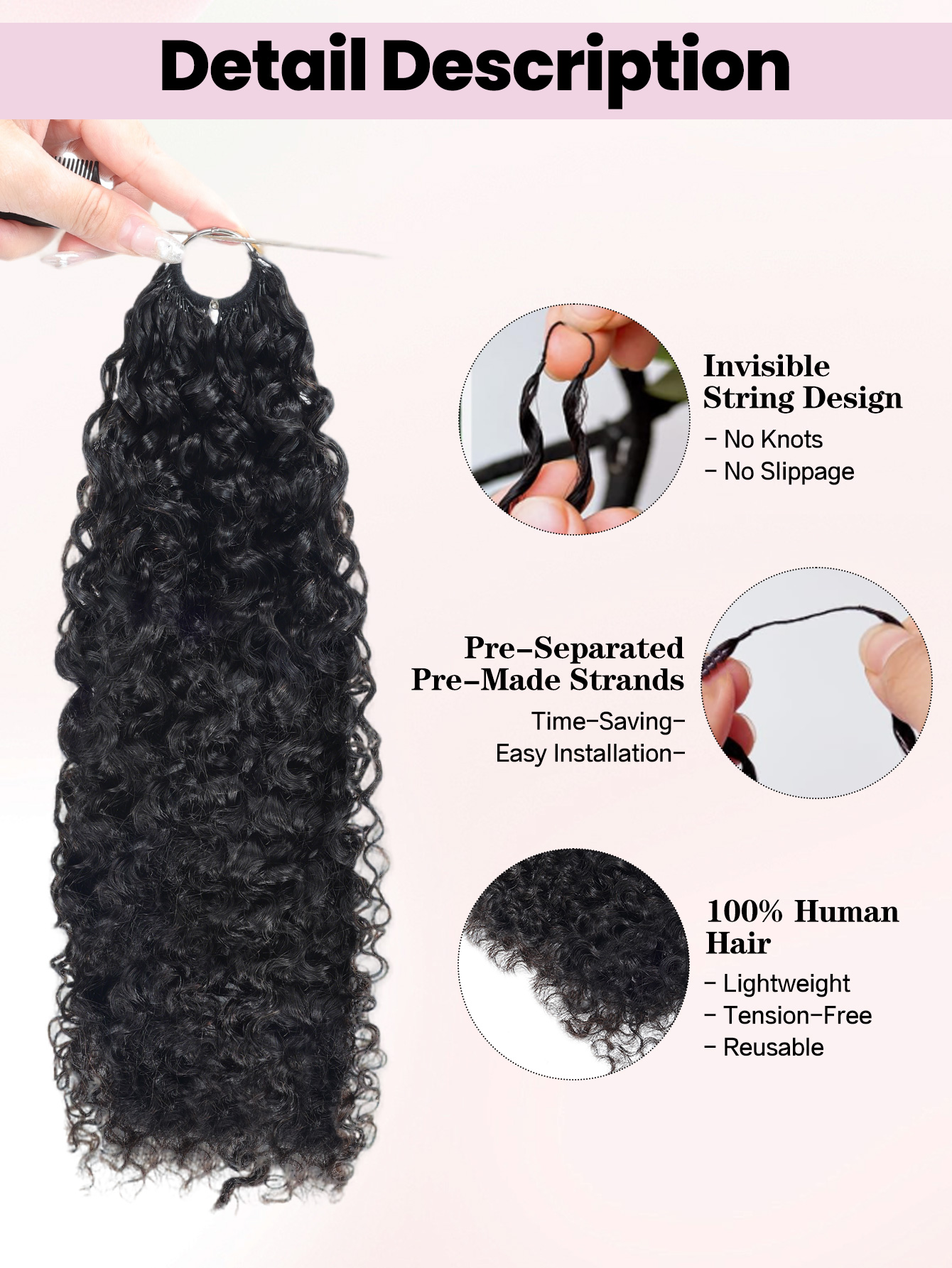 crochet human hair