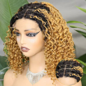 lace front human hair wig