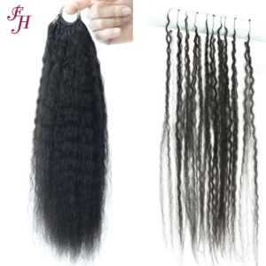 kinky straight human hair