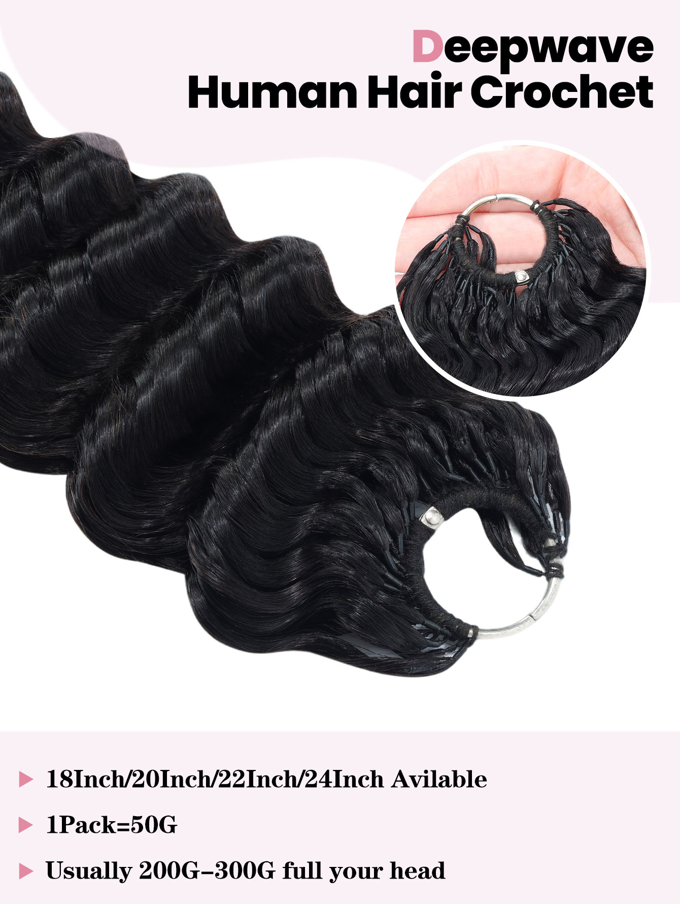 crochet human hair