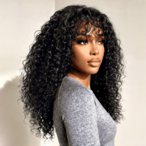 lace front wigs with bangs