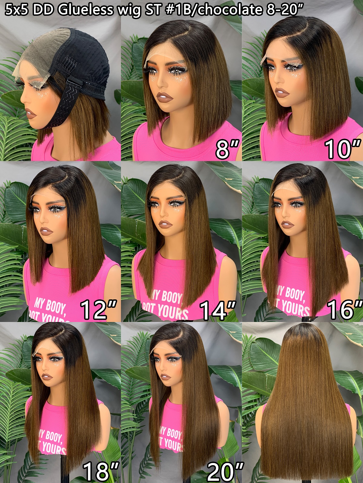 lace frontal bob wigs