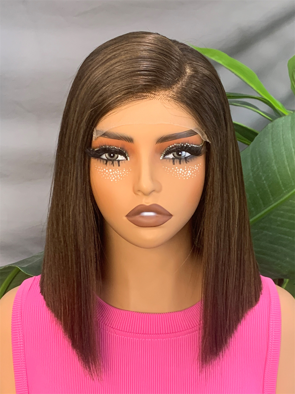 straight bob wig