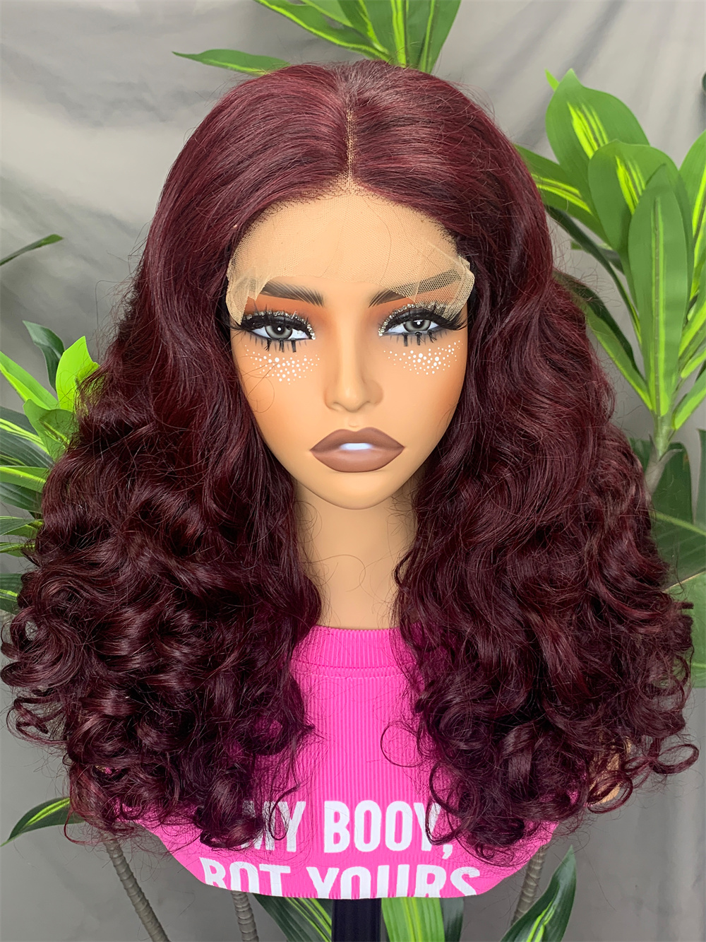 curly human hair wig