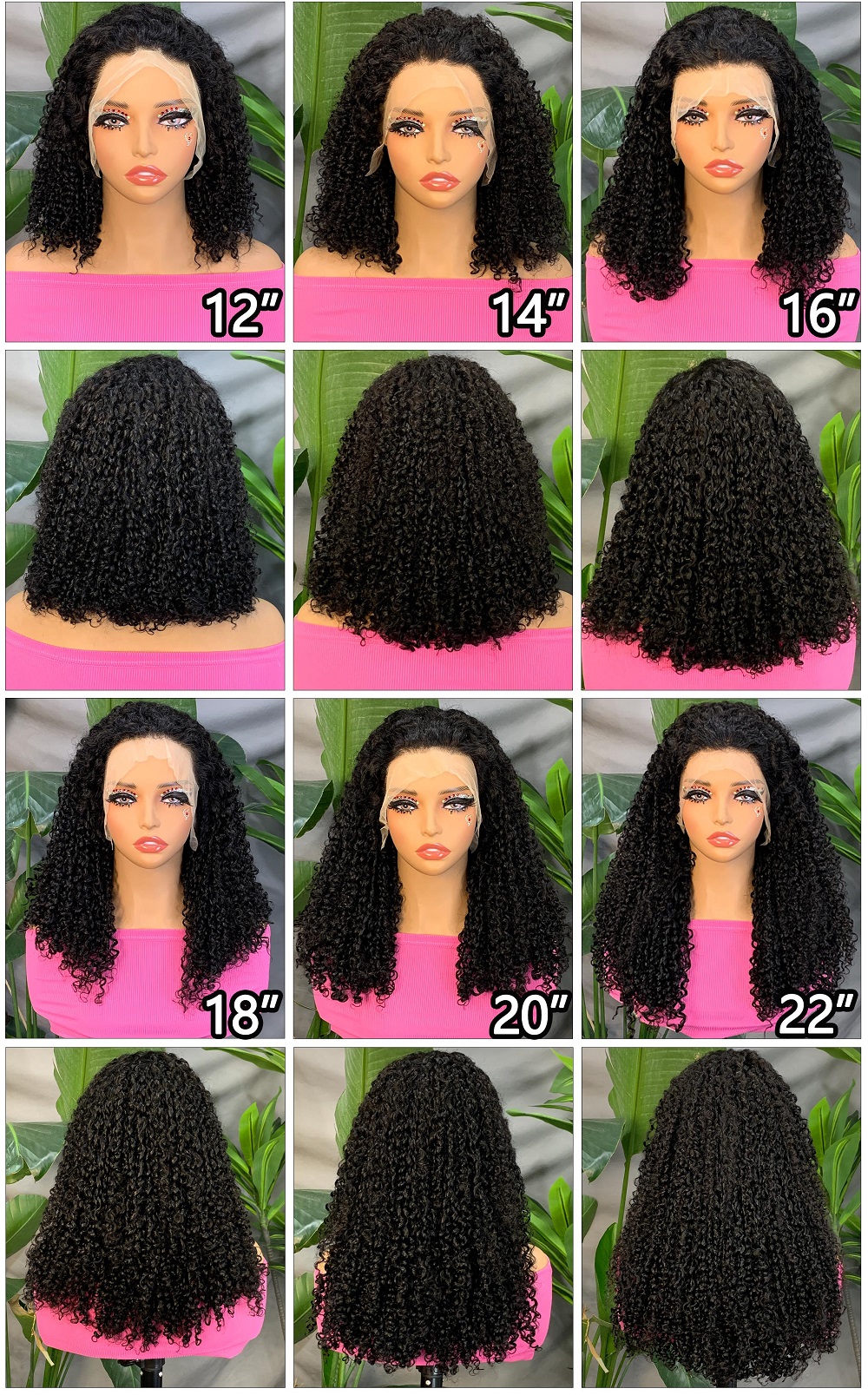 13x4 curly wig