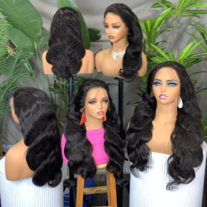 body wave lace frontal wigs