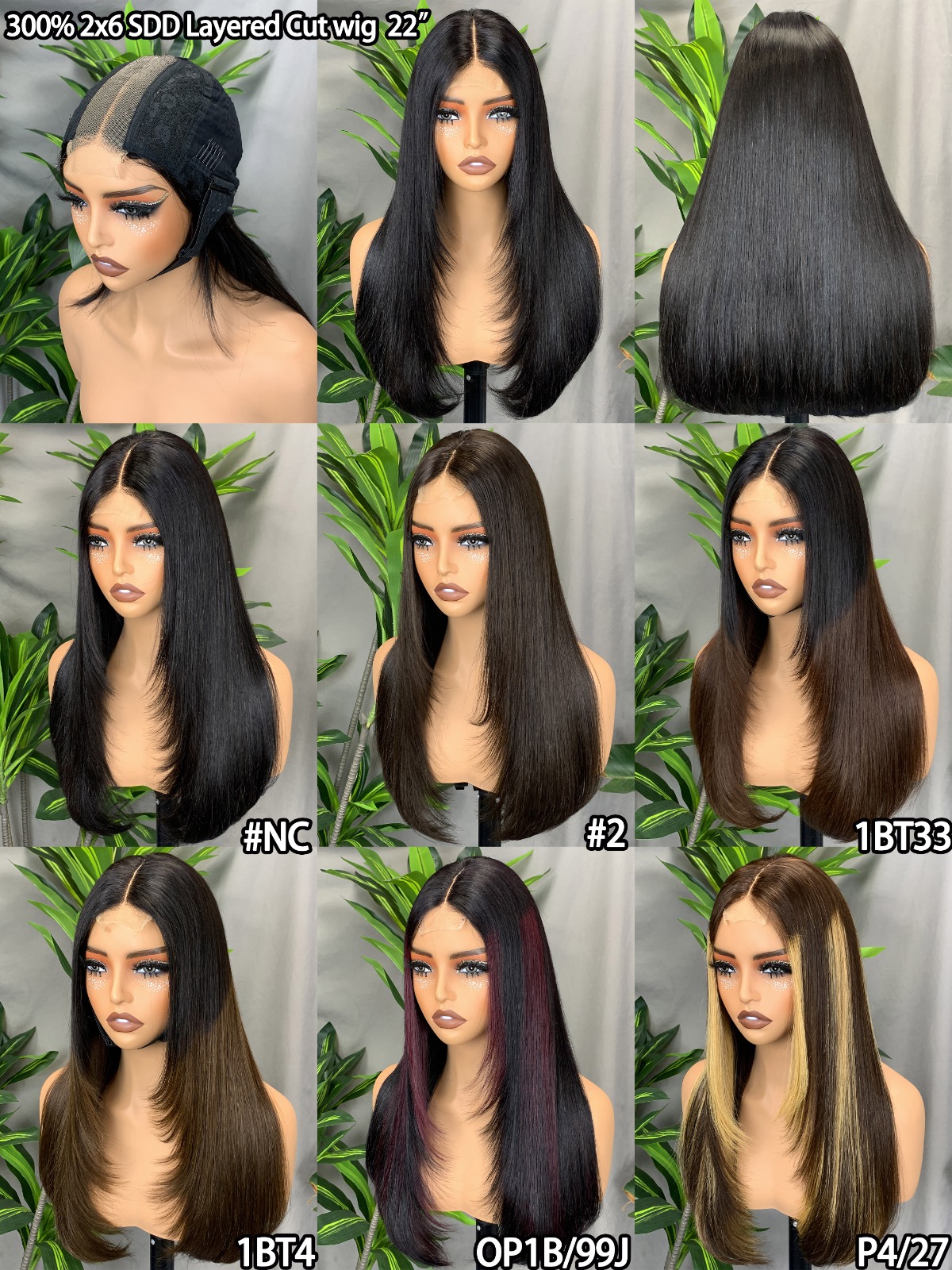 layer cut wig