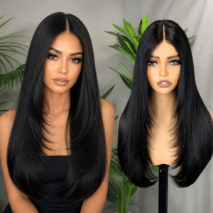 straight bob wig human hair